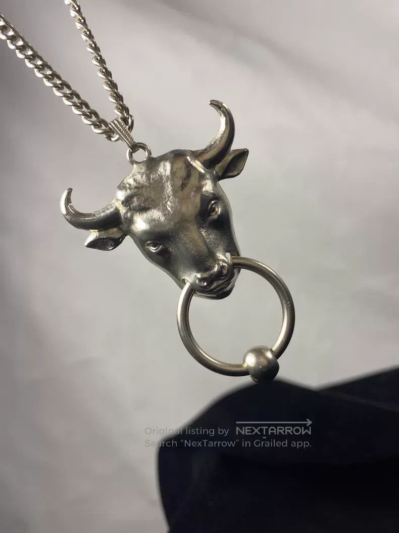 Jean Paul Gaultier jean paul gaultier Bull head necklace Size ONE SIZE - 6 Thumbnail