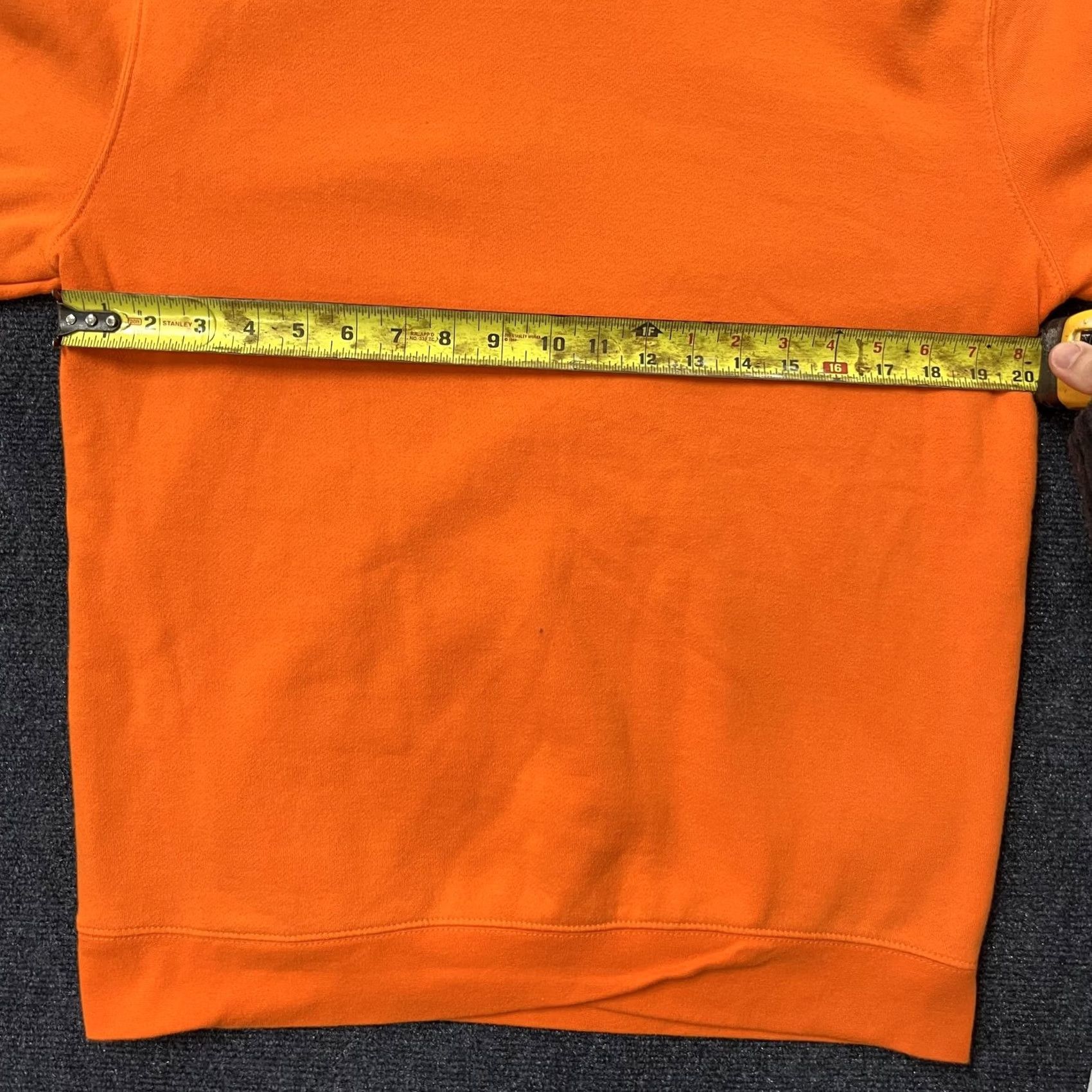 Pacsun Pacsun Hoodie Sweatshirt Mens Small Orange Forever Feelings Graphic Pullover Size US S / EU 44-46 / 1 - 4 Thumbnail
