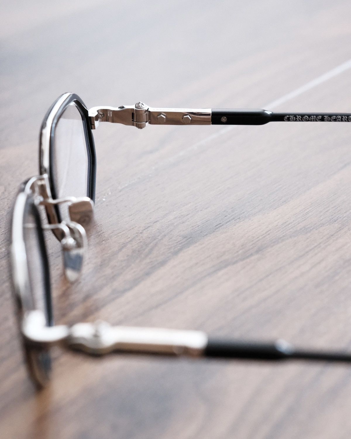 Chrome Hearts Chrome Hearts TATTERS BLACK/SILVER Glasses Size ONE SIZE - 9 Thumbnail