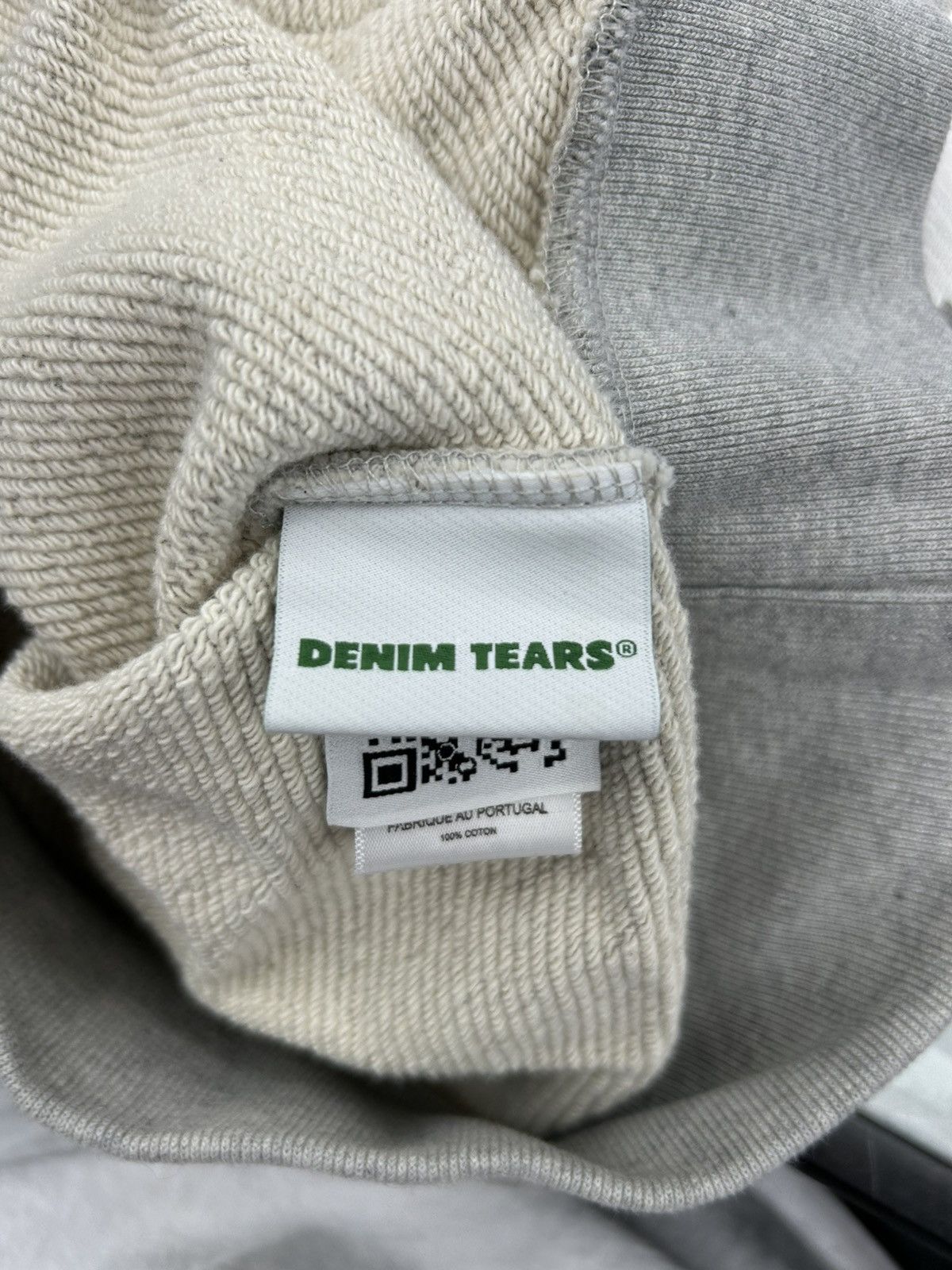 DENIM TEARS Denim Tears Cotton Wreath hoodie Grey Size US L / EU 52-54 / 3 - 6 Thumbnail