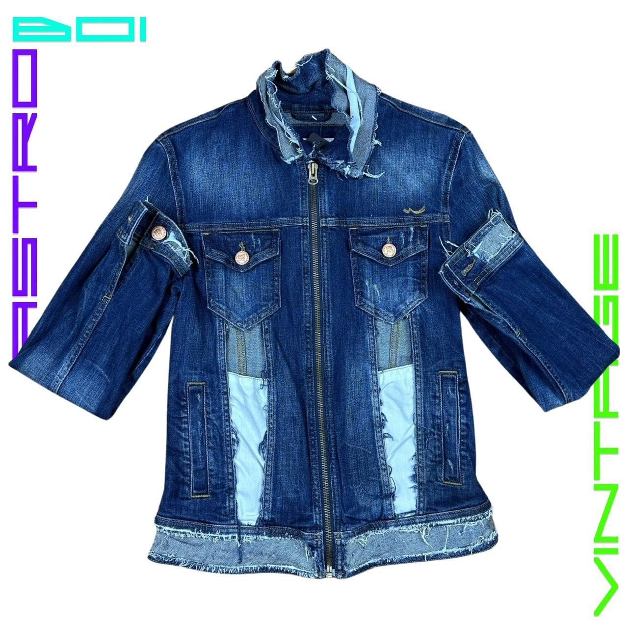 Other ASTROBOI* Blue Deconstructed Denim Jacket - Medium Size M / US 6-8 / IT 42-44 - 10 Thumbnail