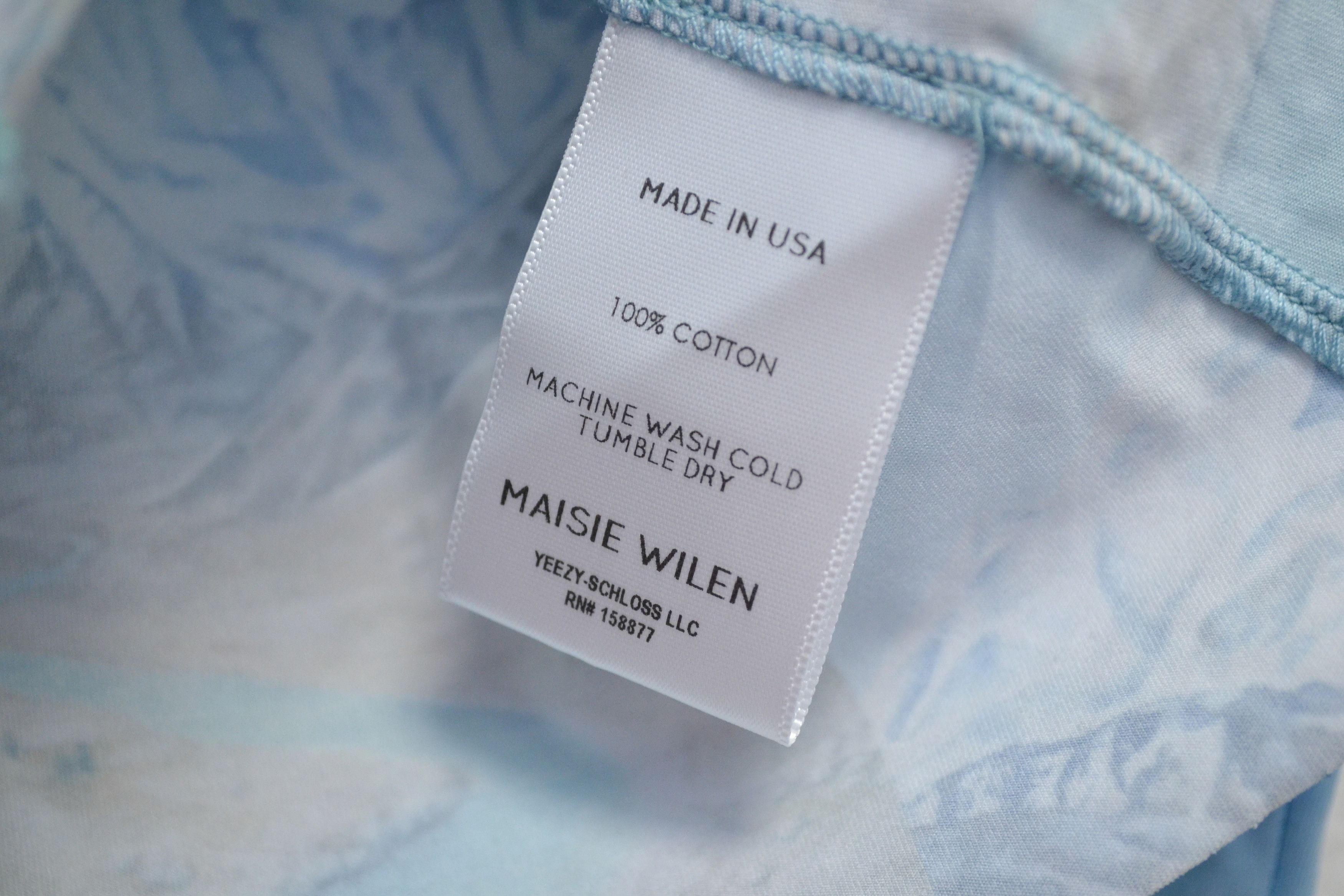 Maisie Wilen Maisie Wilen Designer Printed Long Sleeve Top Size M Size M / US 6-8 / IT 42-44 - 5 Thumbnail