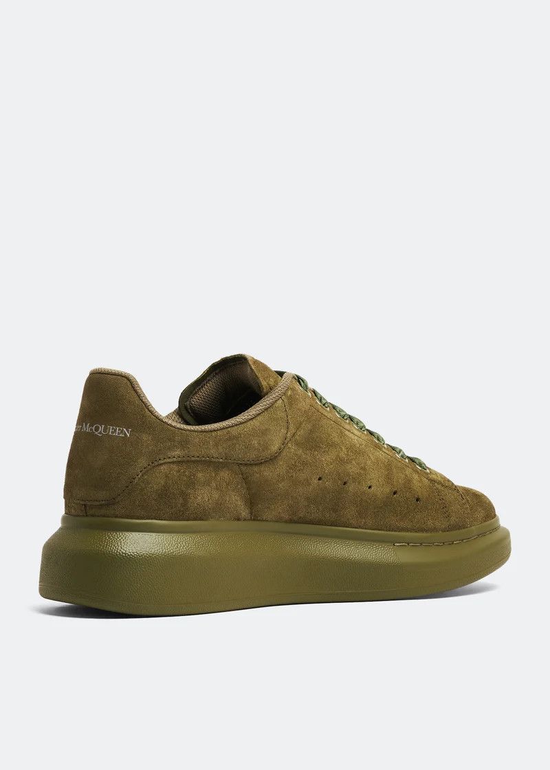 Alexander McQueen o1w1db10725 Oversized Sneaker in Green Size US 12.5 / EU 45-46 - 3 Thumbnail