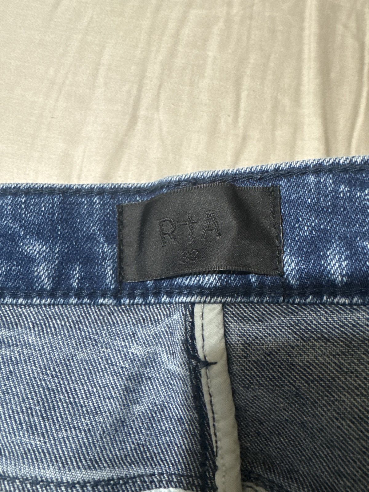 Rta RTA-CLAYTON SKINNY MEDIUM WASHED DISTRESSED Size US 33 - 3 Thumbnail