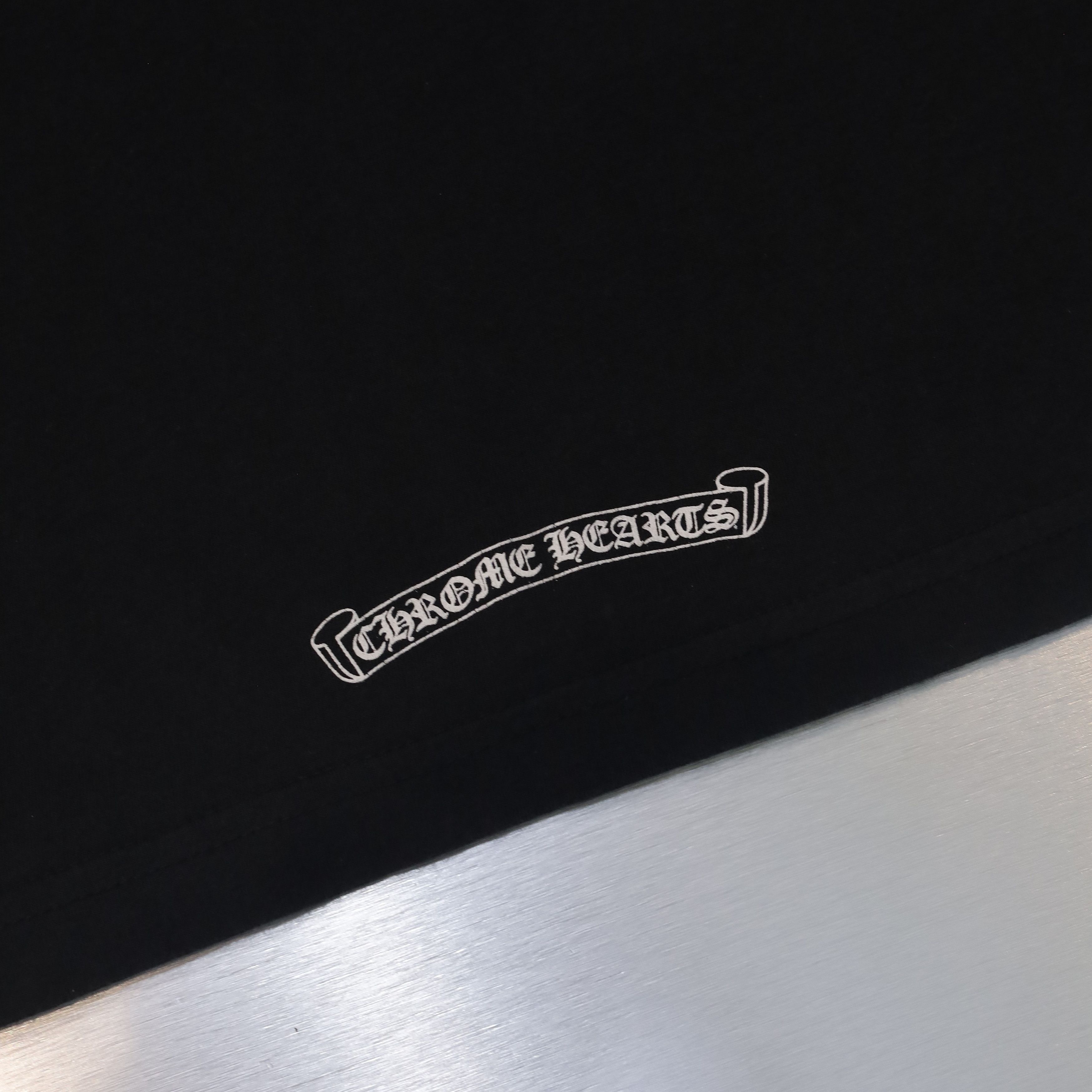 Chrome Hearts CHROME HEARTS MULTICOLOR DAGGER & SCROLL LONG SLEEVE TEE Size US M / EU 48-50 / 2 - 5 Thumbnail