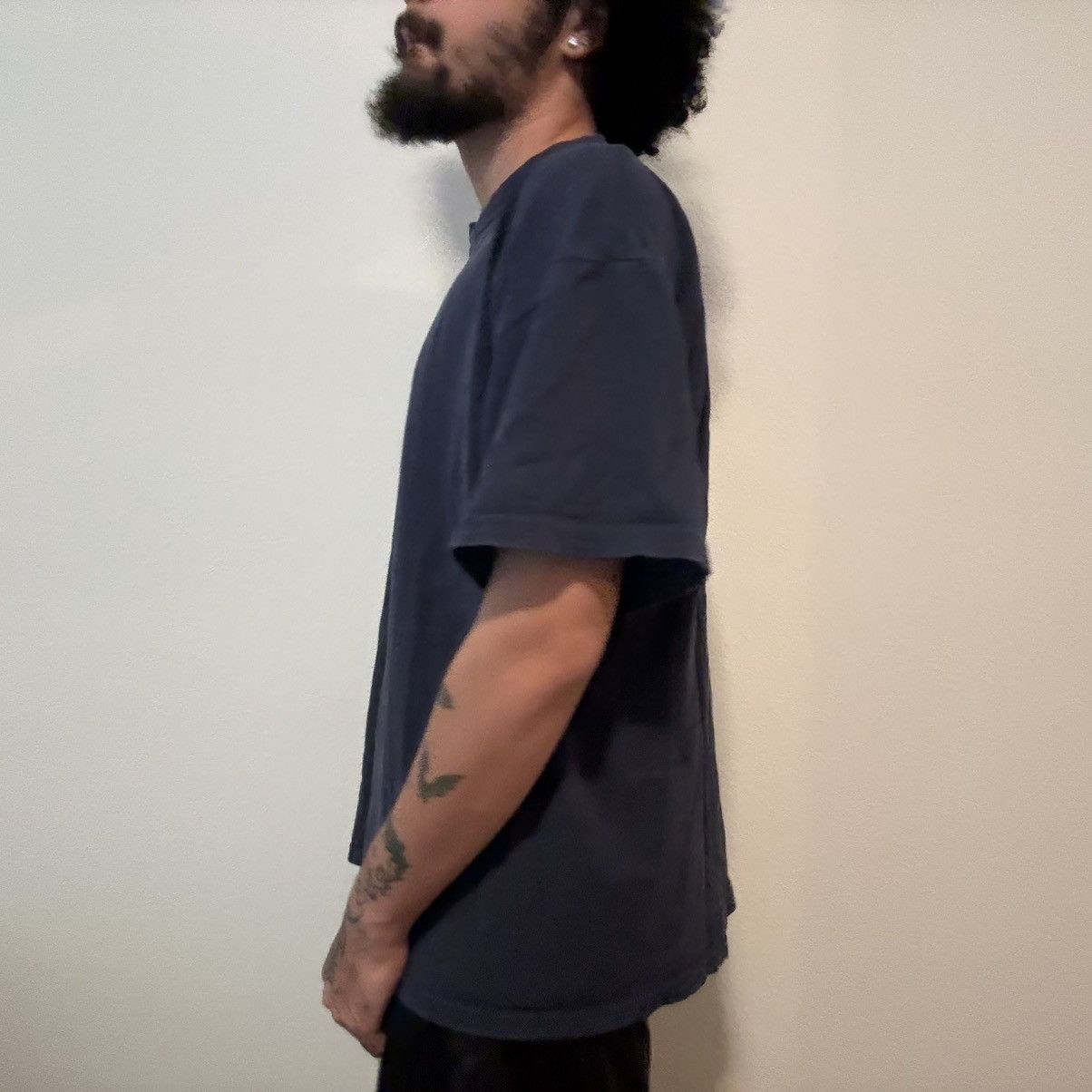 Other Y2K/2000s Grunge Navy Blue Calvin Klein Skater Tee! Size US M / EU 48-50 / 2 - 2 Thumbnail