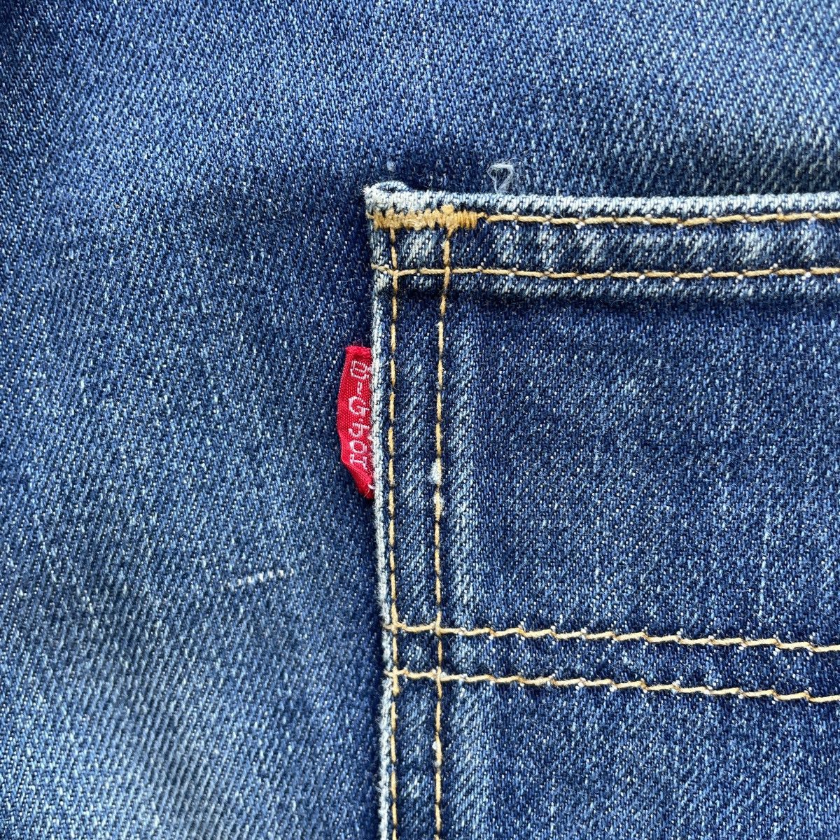Japanese Brand Vintage 80s Big John Flare Talon Zip Jeans Denim Pants Faded Size US 29 - 10 Thumbnail