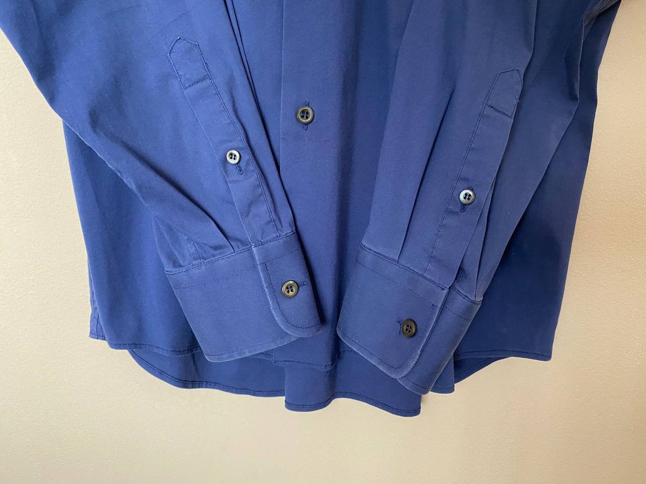 Prada 💙PRADA Shirt stretch Button Up Long Sleeve Top blue Size US M / EU 48-50 / 2 - 3 Thumbnail