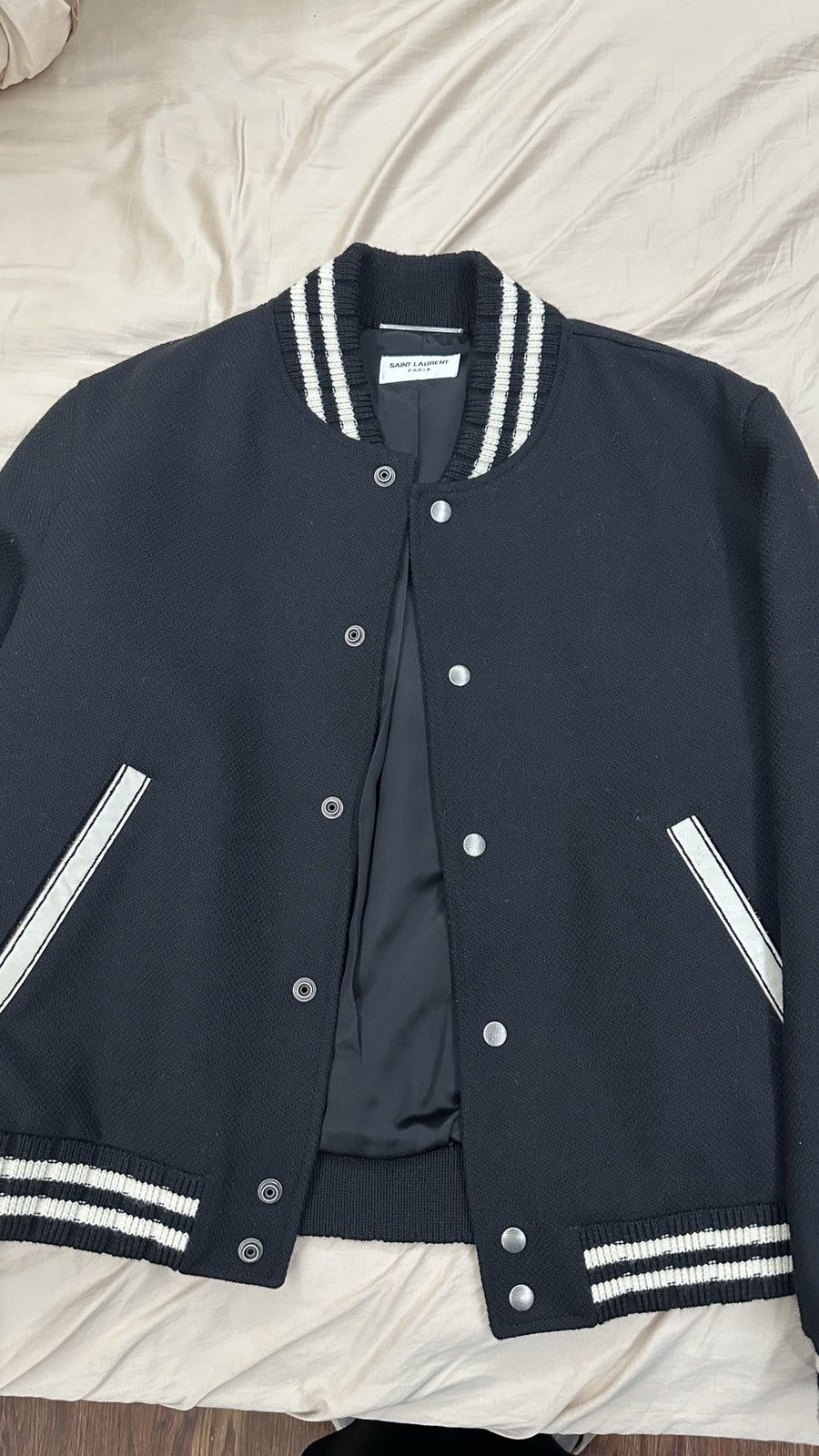 Saint Laurent Paris Saint Laurent Baseball Jacket Size US M / EU 48-50 / 2 - 3 Thumbnail