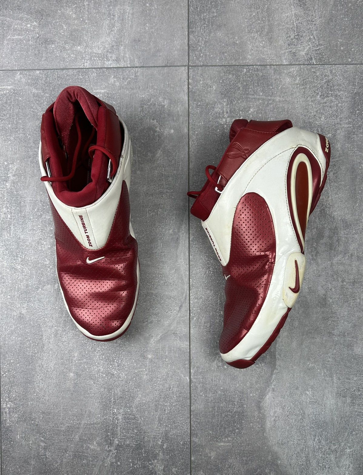 Nike Nike Zoom Flight Turbine 2000S Basketball Sneakers Size US 13 / EU 46 - 1 Thumbnail