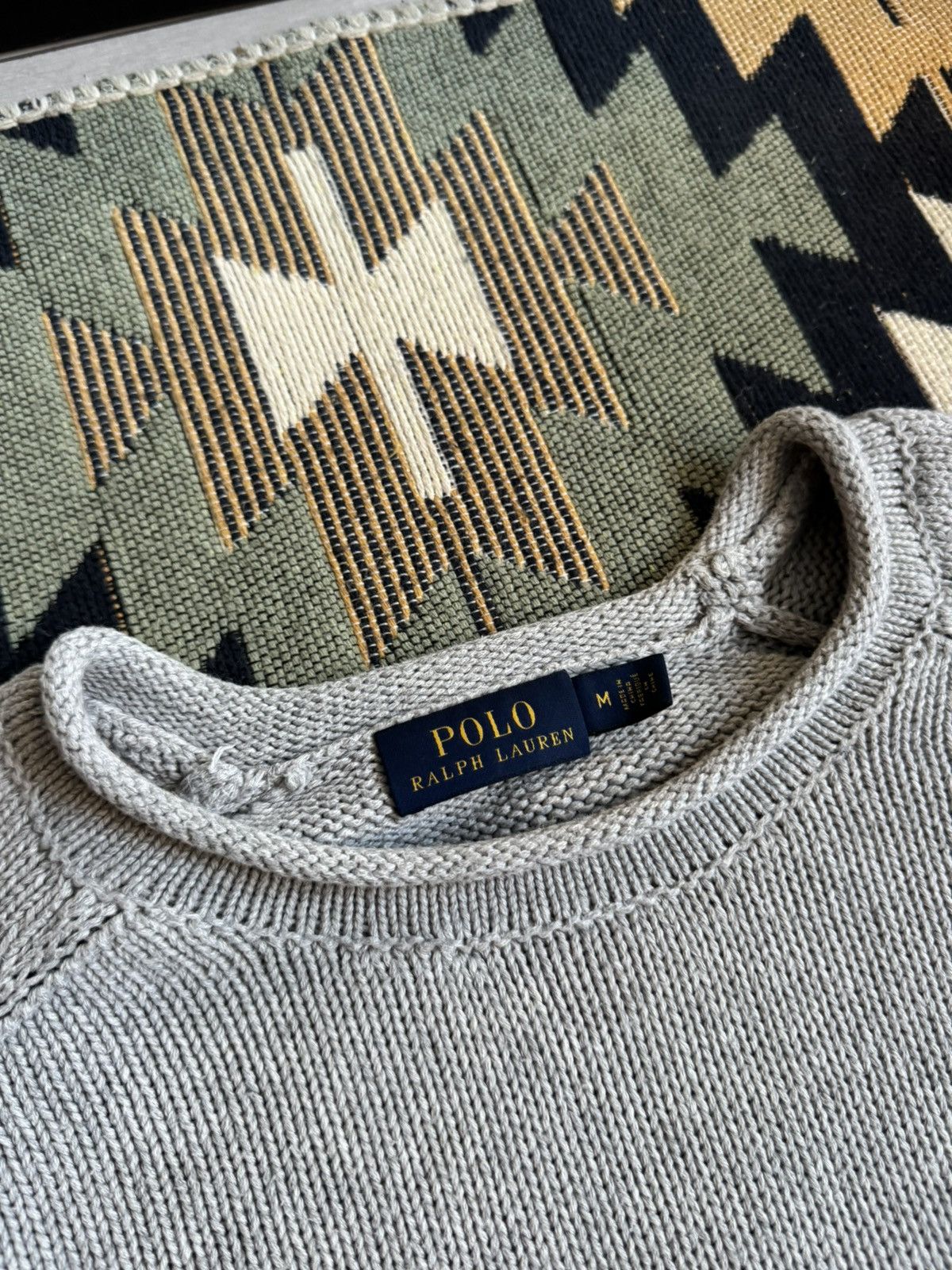 Polo Ralph Lauren Vintage Polo Ralph Lauren Wide Sleeves Y2K Knitted Sweater Size US M / EU 48-50 / 2 - 8 Thumbnail