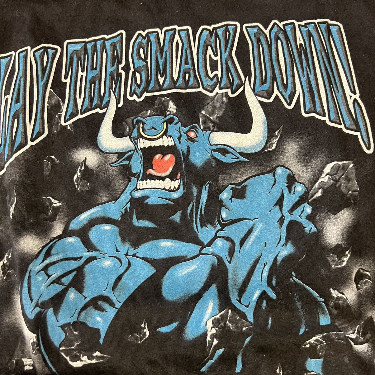 WWE Vintage the rock wrestling t shirt WWE 1999 Size US L / EU 52-54 / 3 - 6 Thumbnail
