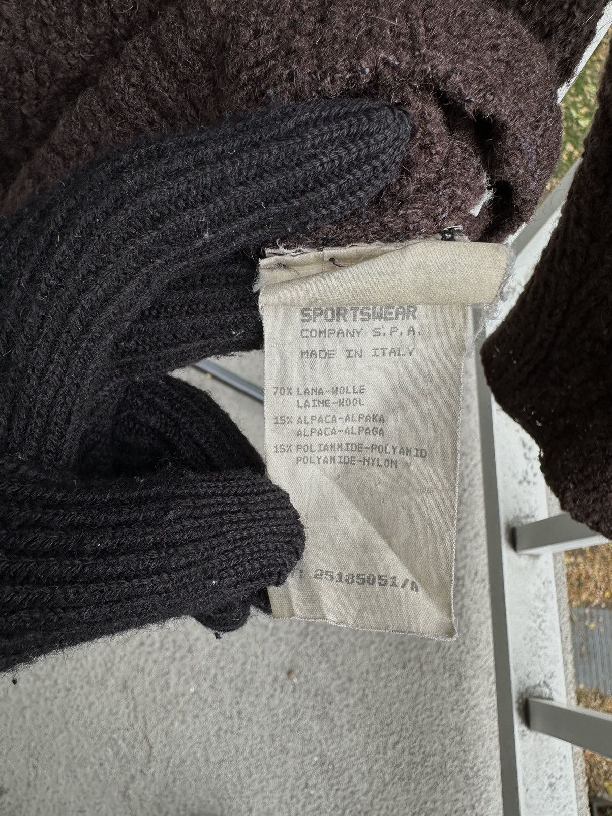 C.P. Company AW1996 C.P Company Alpaca Wool Knit Made in Italy Size US M / EU 48-50 / 2 - 5 Thumbnail