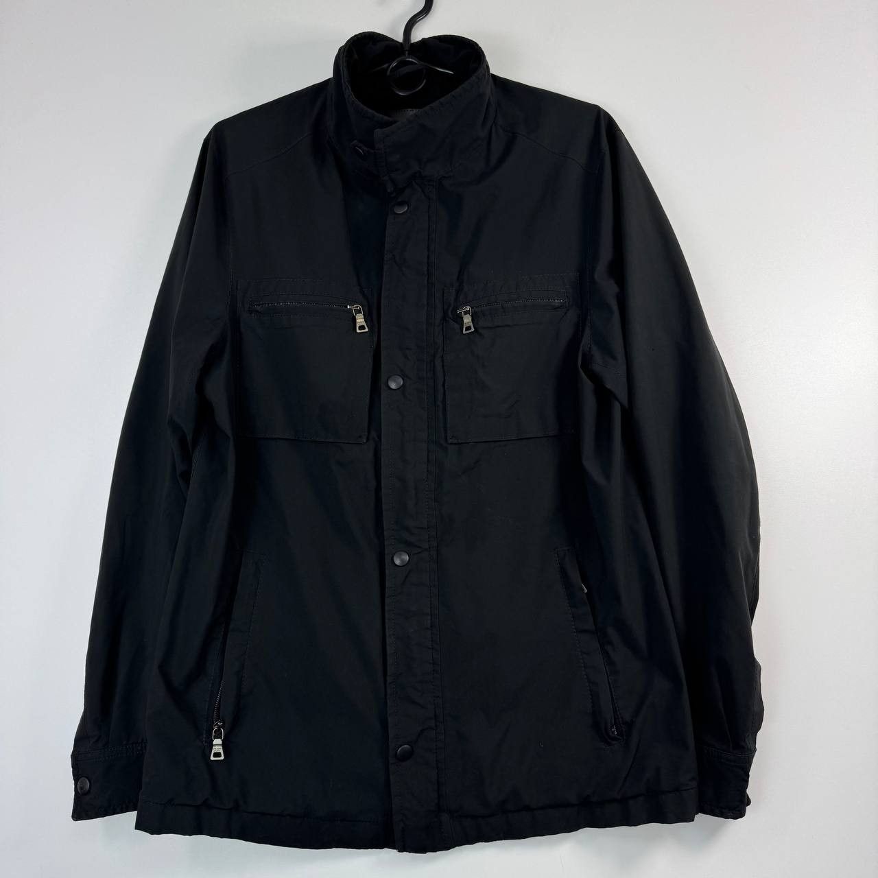 Prada Prada Sport SGV848 Black Jacket Full Zip Nylon Mens Size L Size US L / EU 52-54 / 3 - 1 Thumbnail