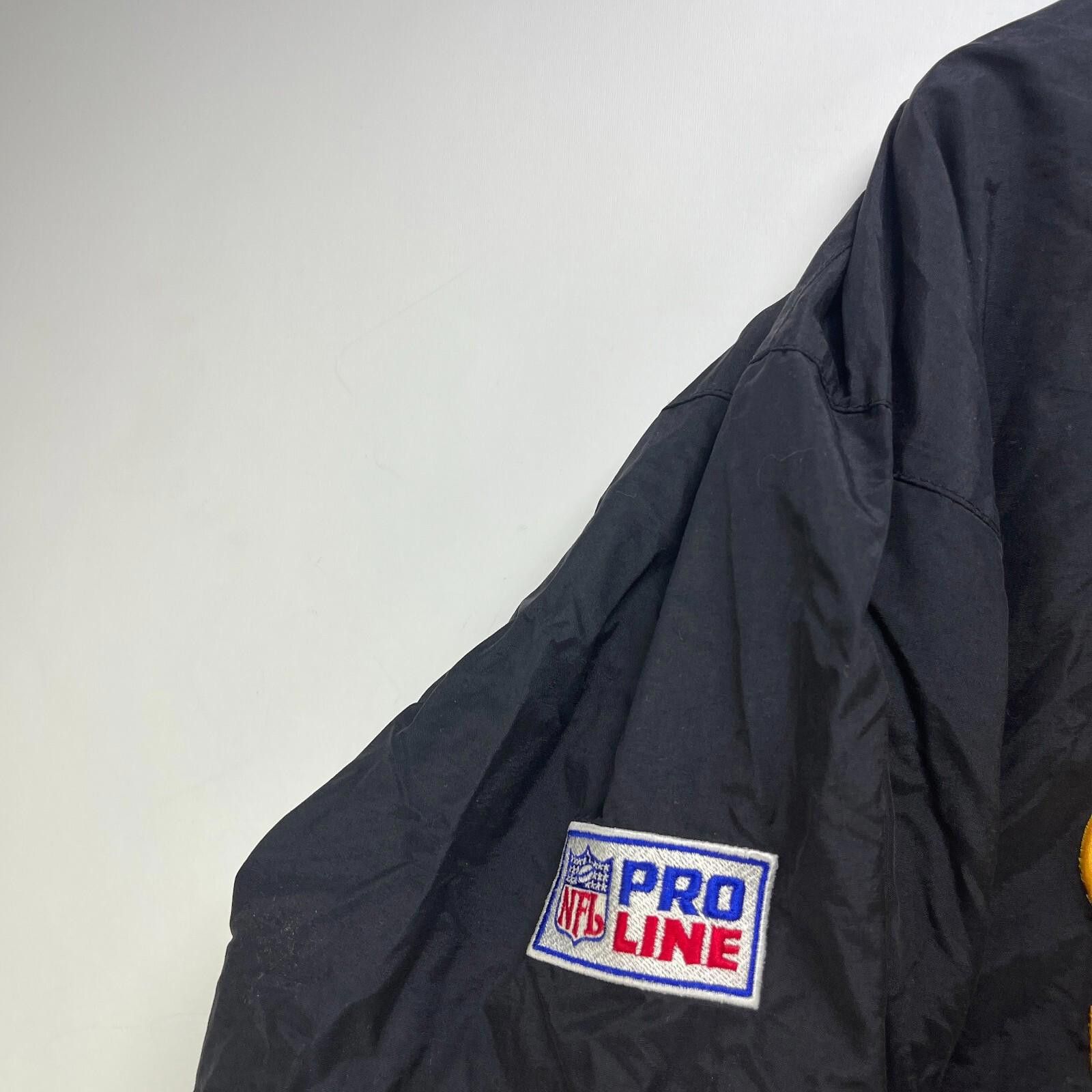 Starter Vintage 90s Starter Pittsburgh Steelers Pullover Jacket Size ONE SIZE - 3 Thumbnail
