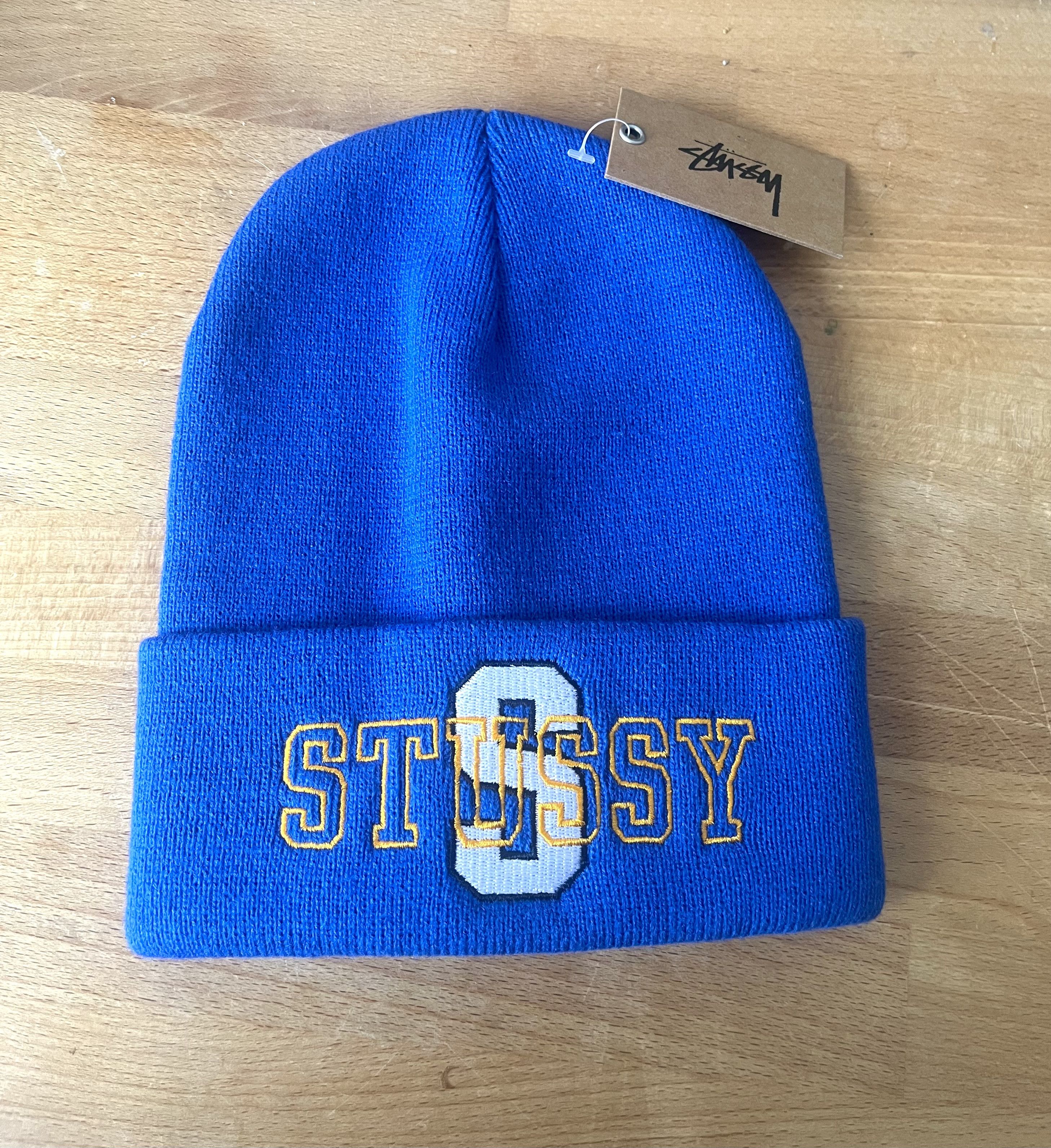 Stussy beanie hat cap muts bonnet retro stussy japan new Size ONE SIZE - 1 Thumbnail