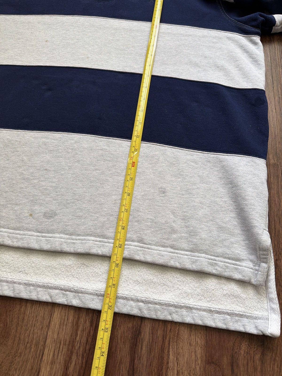 Polo Ralph Lauren Vintage 90s Polo Ralph Lauren LS Rugby Polo Sweater Size XL Size US XL / EU 56 / 4 - 4 Thumbnail
