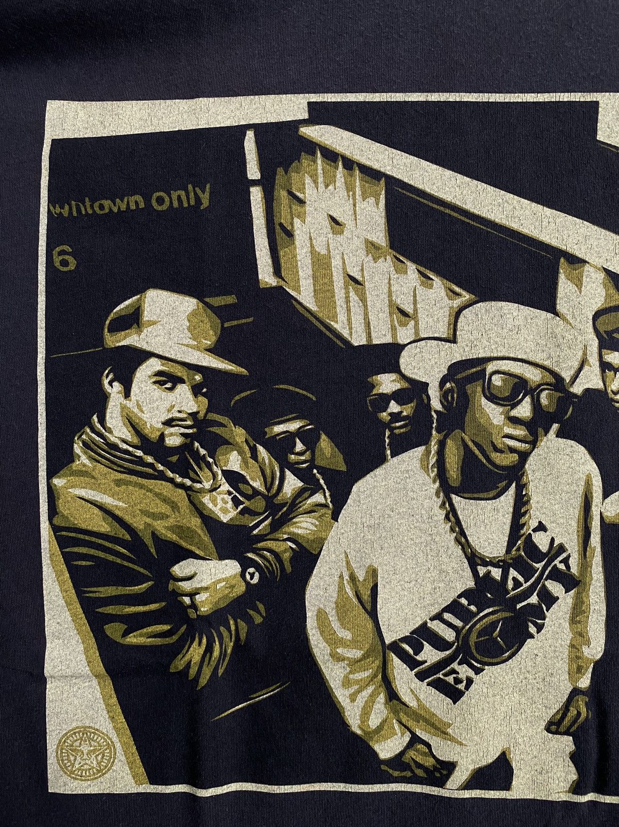 Public Enemy Obey X Public Enemy Vintage Shirt Size US XL / EU 56 / 4 - 2 Thumbnail