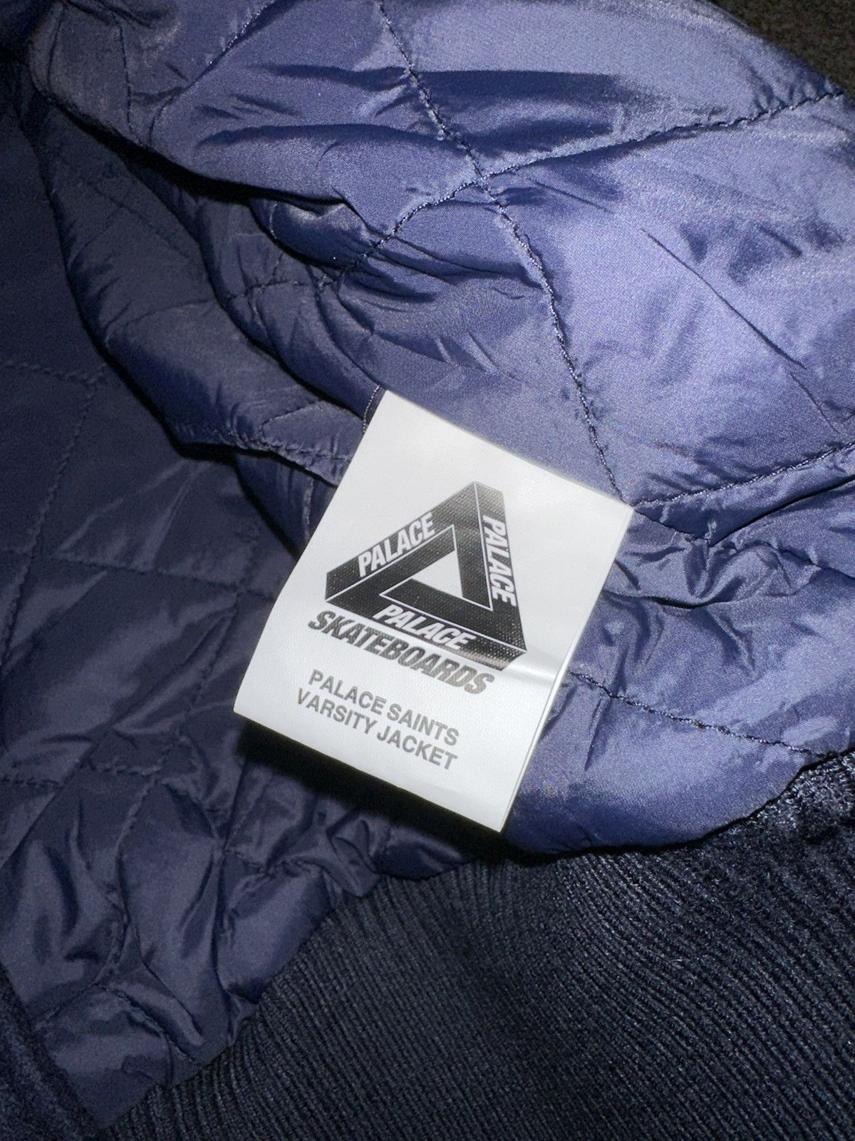 Palace Palace Saints Varsity Jacket Navy Size US M / EU 48-50 / 2 - 13 Thumbnail