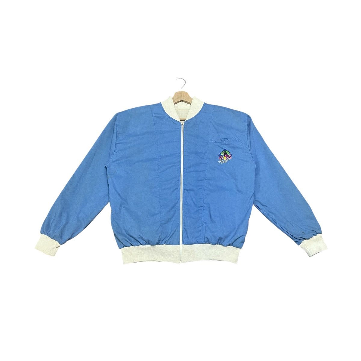 Vintage Vintage 80s Pattaya City Reversible Varsity Jacket Size US L / EU 52-54 / 3 - 9 Thumbnail