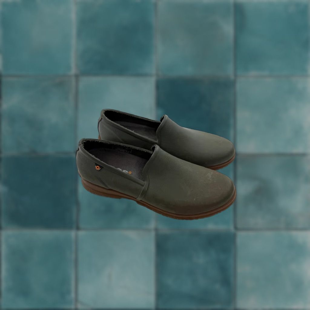 Vintage VINTAGE Bogs Women's Slip-On Boot Size 10 Gray Waterproof Rubber Casual Fall Winter Size US 10 / IT 40 - 1 Thumbnail