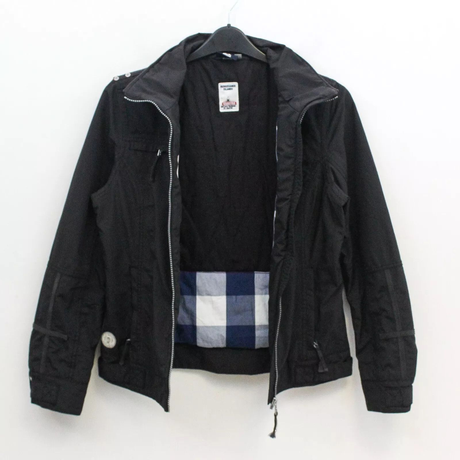 Other GAASTRA Women M Windbreaker Jacket Coat Weatherproof Black Size M / US 6-8 / IT 42-44 - 6 Thumbnail
