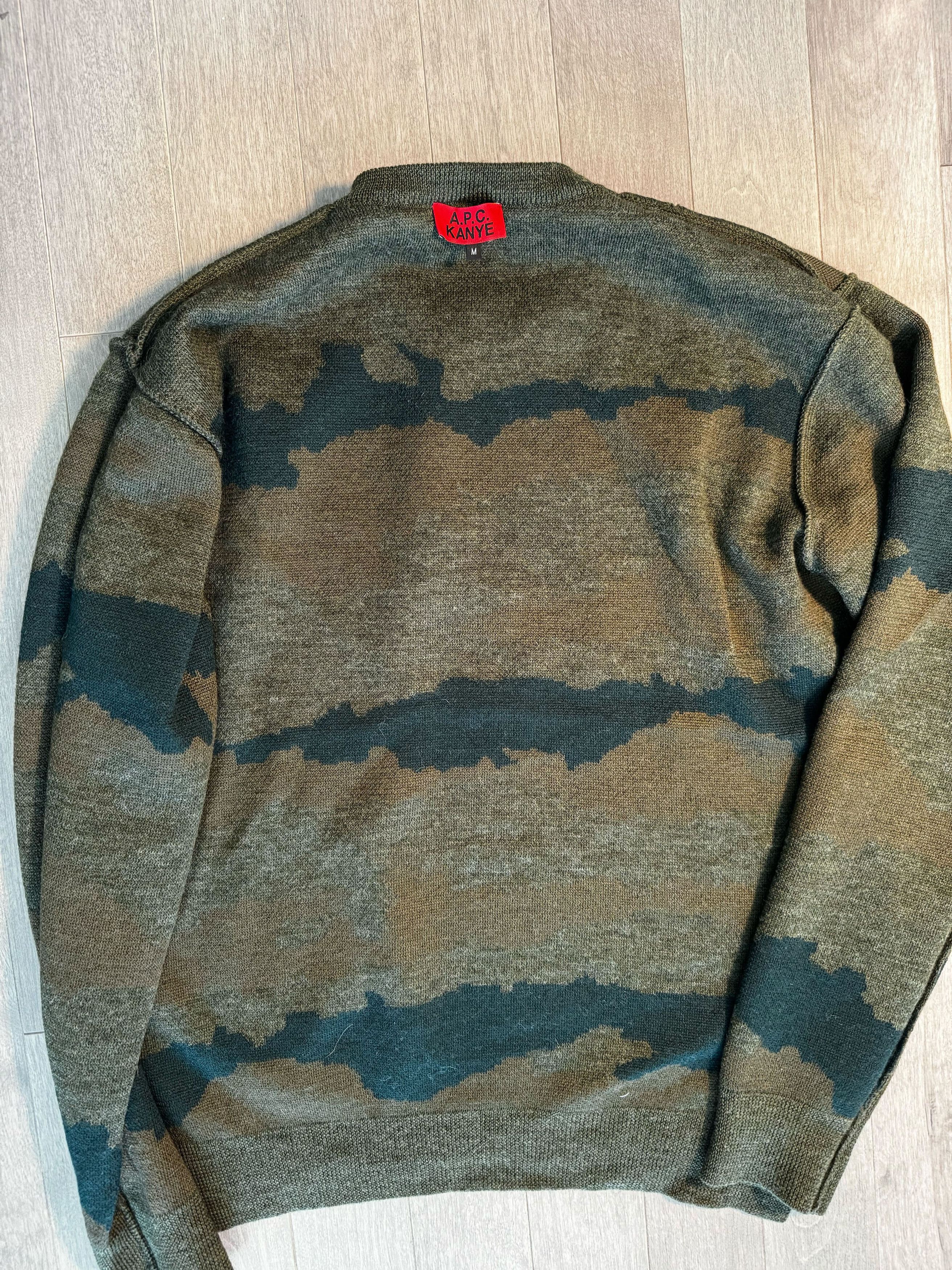 A.P.C. × Kanye West Kanye x APC Army Sweater – 2014 Collaboration Size US M / EU 48-50 / 2 - 3 Thumbnail