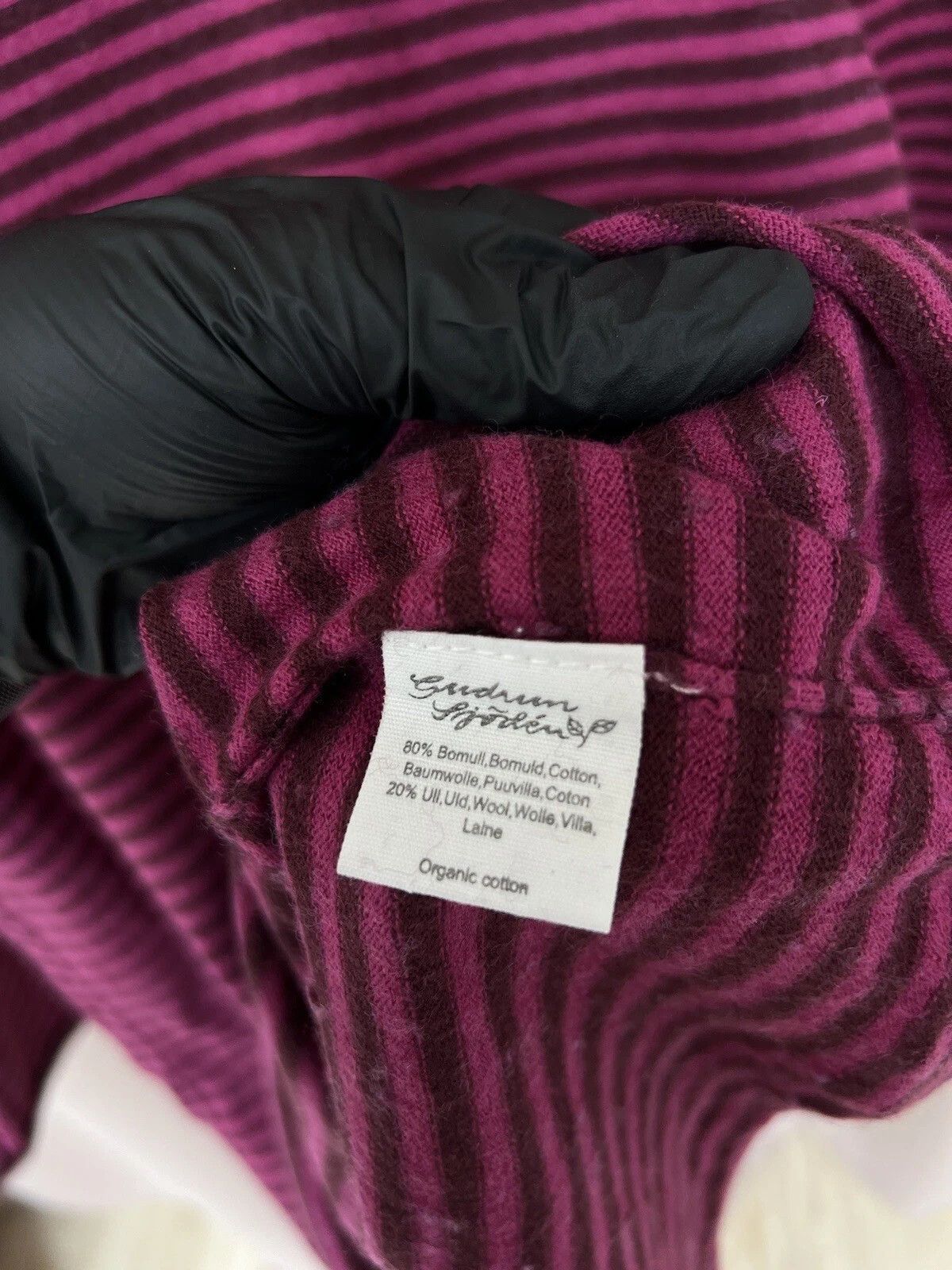 Gudrun Sjoden Gudrun Sjoden Striped Sweater Womens Size M Cotton/Wool Size M / US 6-8 / IT 42-44 - 10 Thumbnail