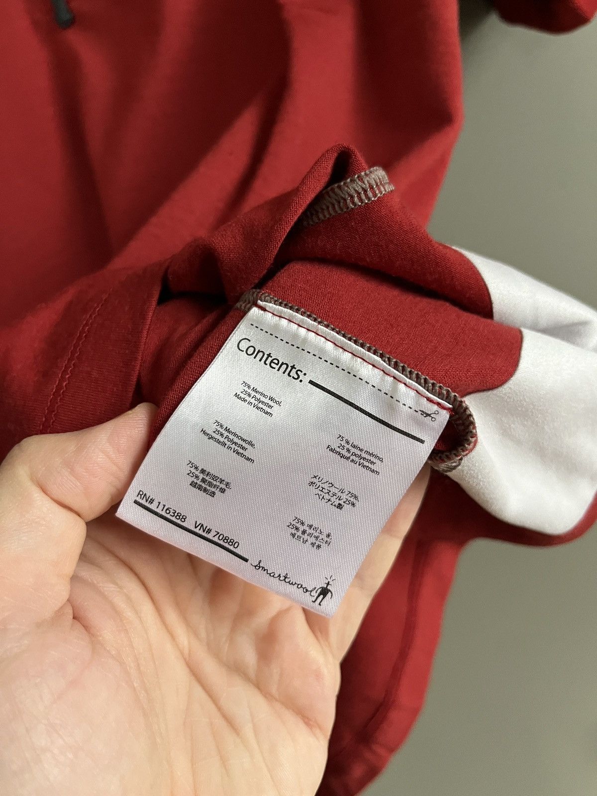 Smartwool Smart Wool Zip Short Sleeve Wool Outdoor Thermo T-shirt Size US L / EU 52-54 / 3 - 10 Thumbnail