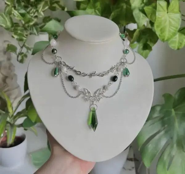 Handmade × Jewelry Handmade Fairy Core Necklace Size ONE SIZE - 1 Thumbnail