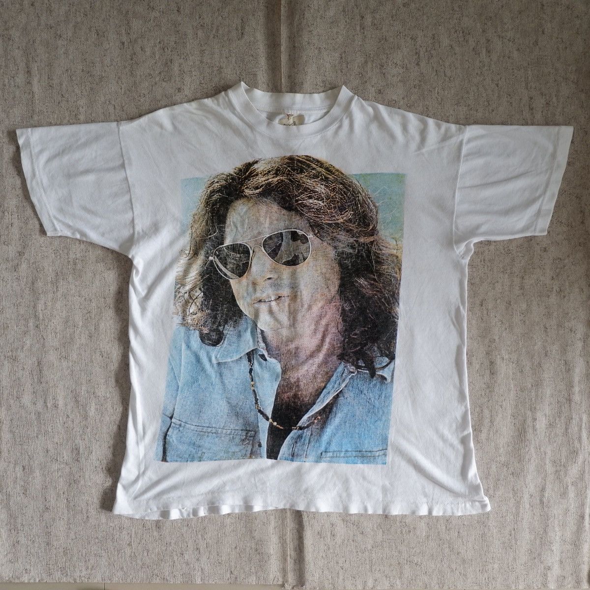 Band Tees × Vintage Vintage Jim Morrison / The Doors 90s Size US L / EU 52-54 / 3 - 1 Thumbnail
