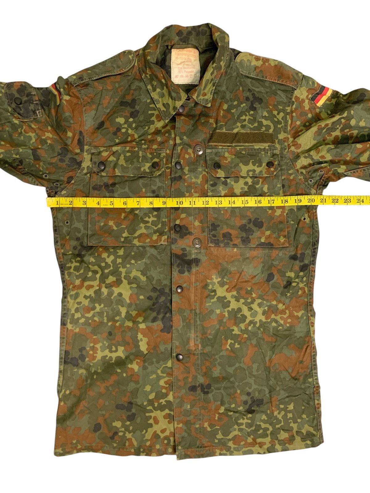 Other Rare Vintage Germany Army Surplus Flecktarn Field shirt Size US M / EU 48-50 / 2 - 6 Thumbnail