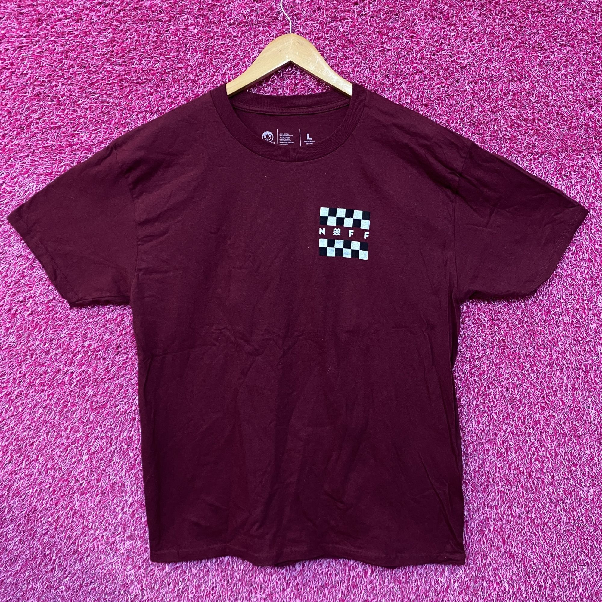 NEFF Neff Checkered Skater & Surfer Streetwear Tee L Size US L / EU 52-54 / 3 - 3 Thumbnail