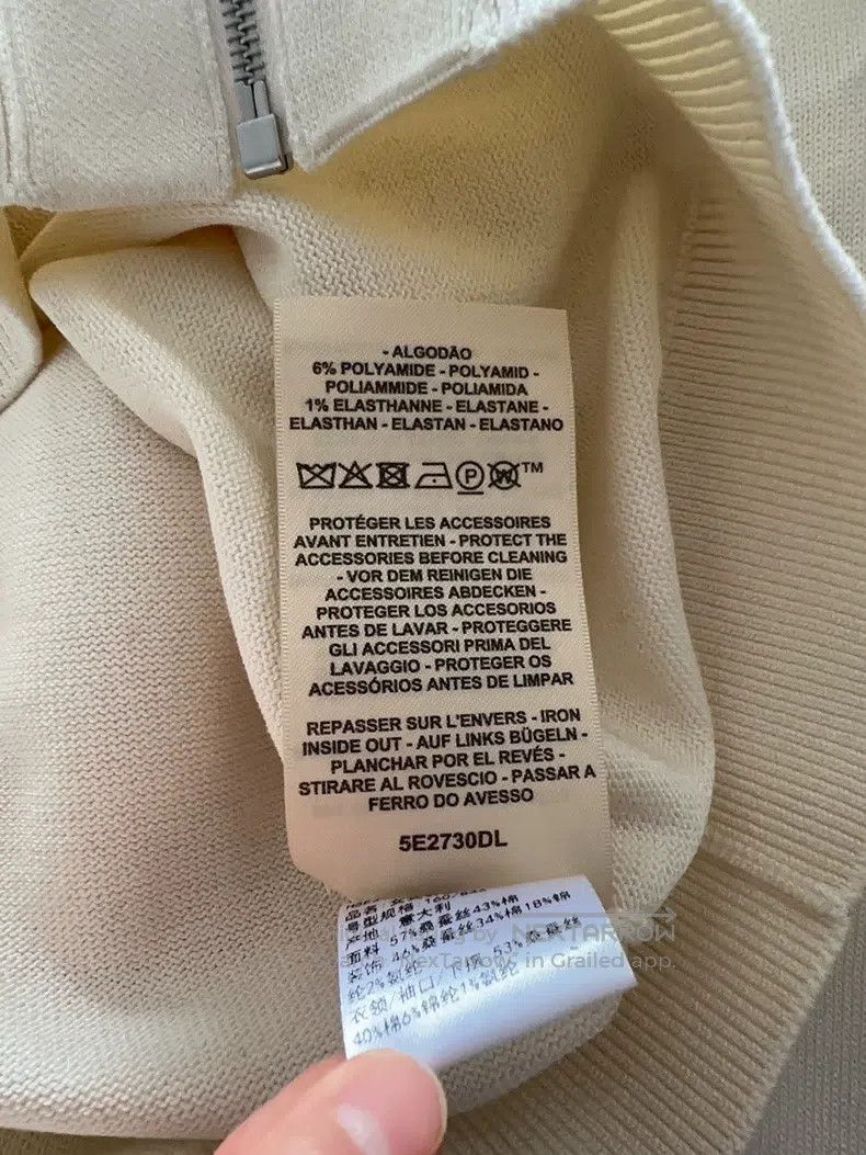 Hermes Hermes Zip-up V-neck Long-sleeve Knitted Jacket, Women's, Size XS / US 0-2 / IT 36-38 - 4 Thumbnail