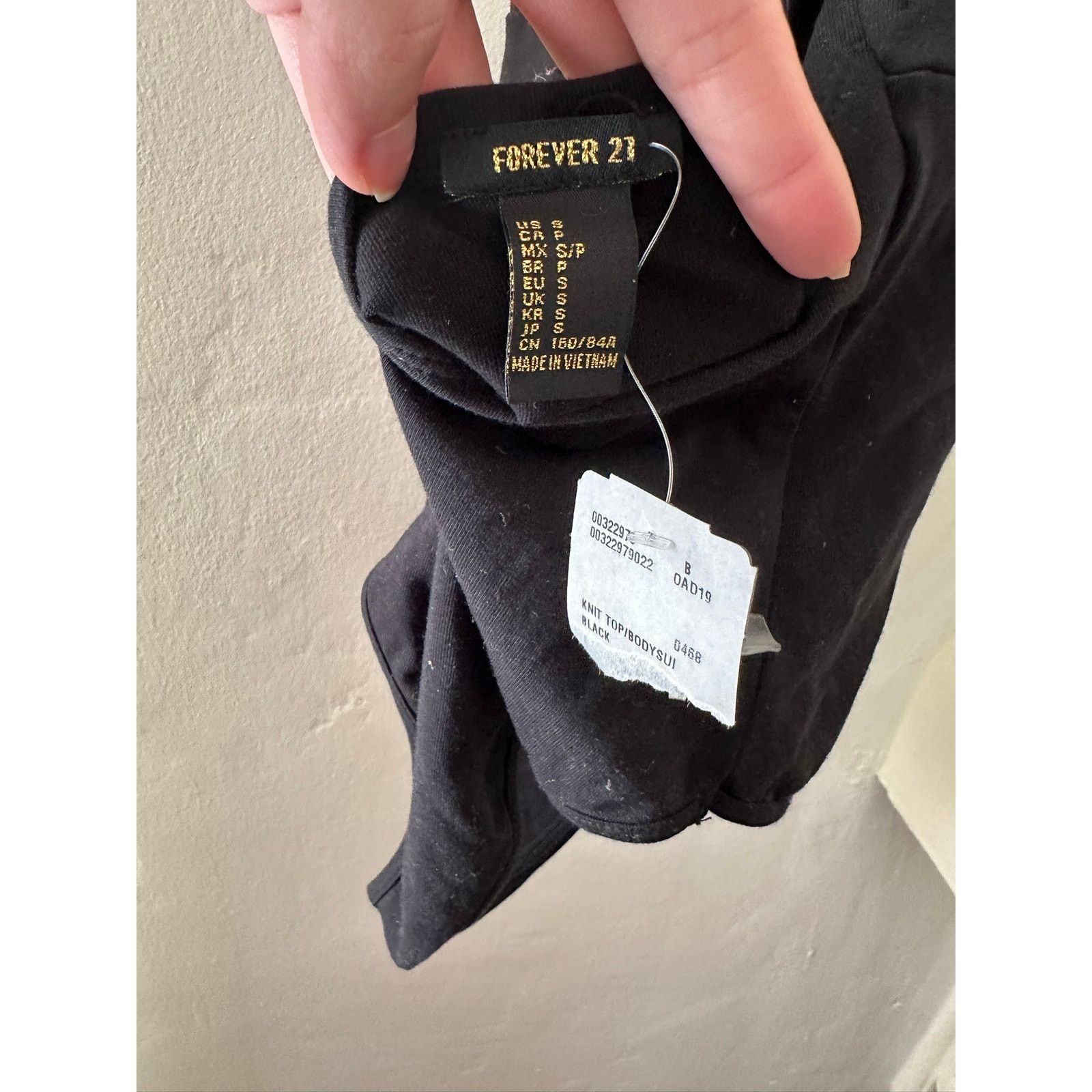 Forever 21 Forever 21 Knit Top Bodysuit Black S Size S / US 4 / IT 40 - 6 Thumbnail