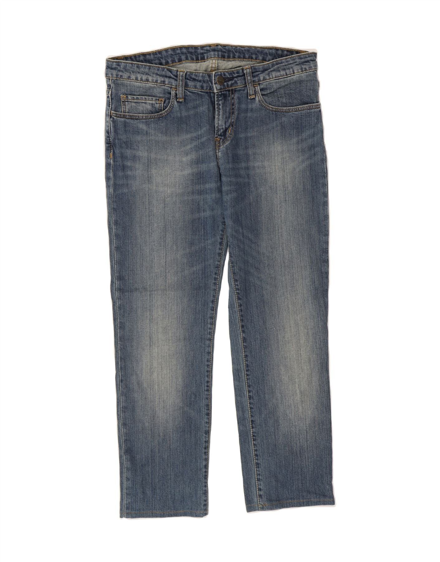 Carhartt Womens Straight Jeans W27 L25 Blue Cotton Size 42" / US 20 - 1 Thumbnail