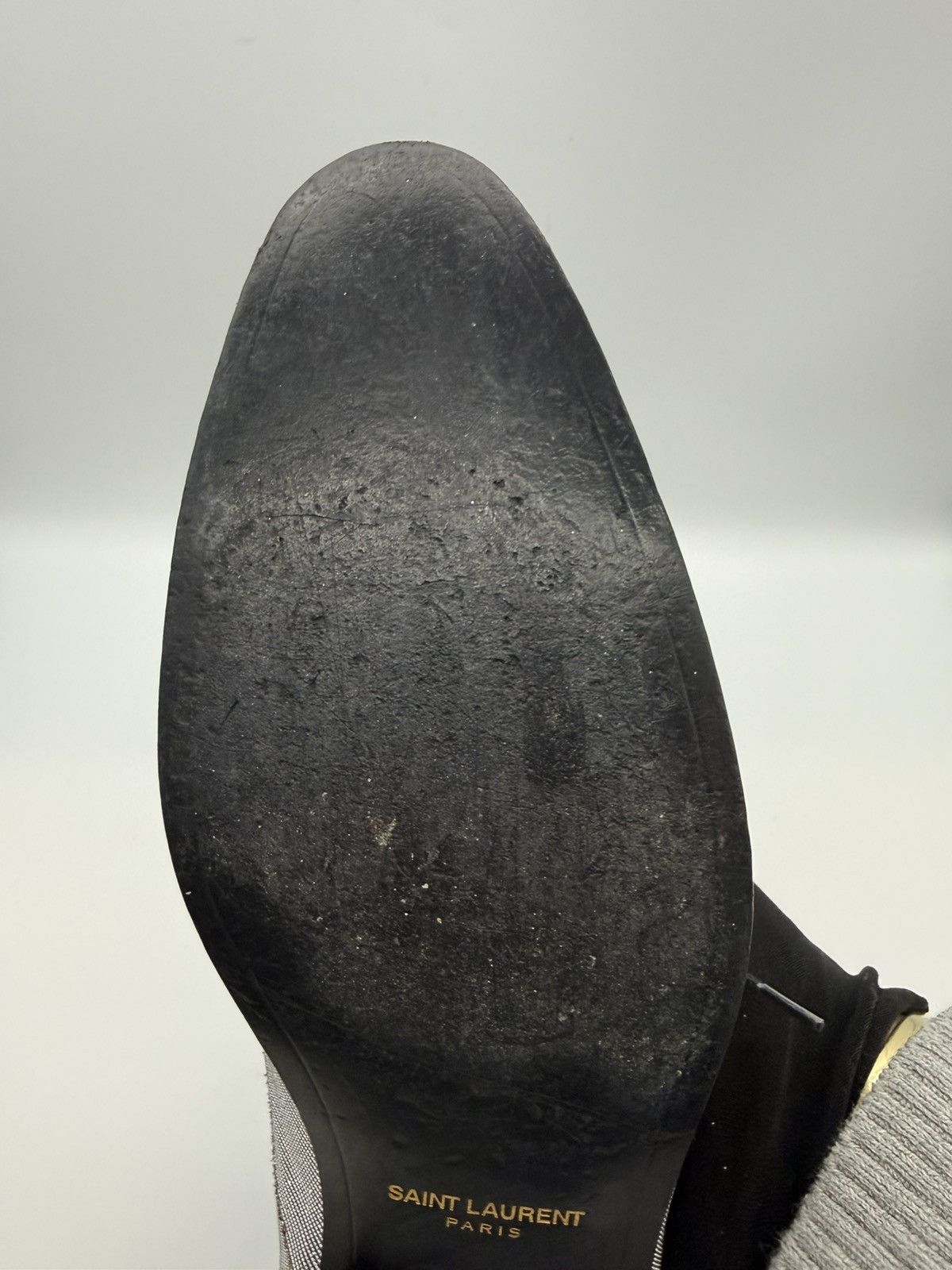Saint Laurent Paris SAINT LAURENT PARIS-Gold/Silver Lurex Metallic Oxford Derby Size US 11 / EU 44 - 20 Thumbnail