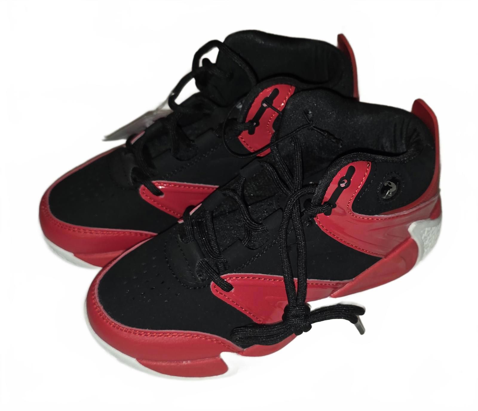 Paul & Shark Youth Size 11 Shaq Red and Black Athletic Sneakers Size US 5 / EU 37 - 1 Thumbnail