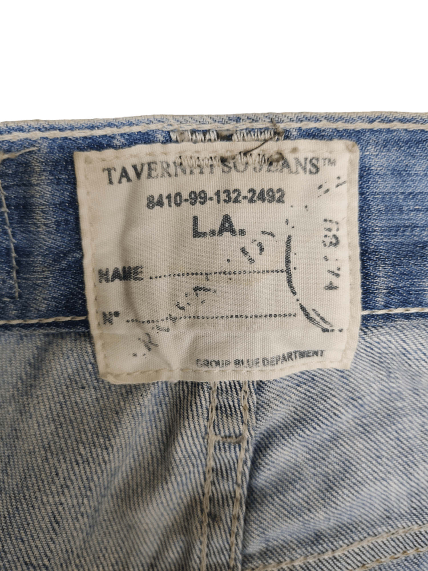 Taverniti Vintage Taverniti Jeans Distressed Faded Denim Jeans Size US 30 / EU 46 - 19 Thumbnail