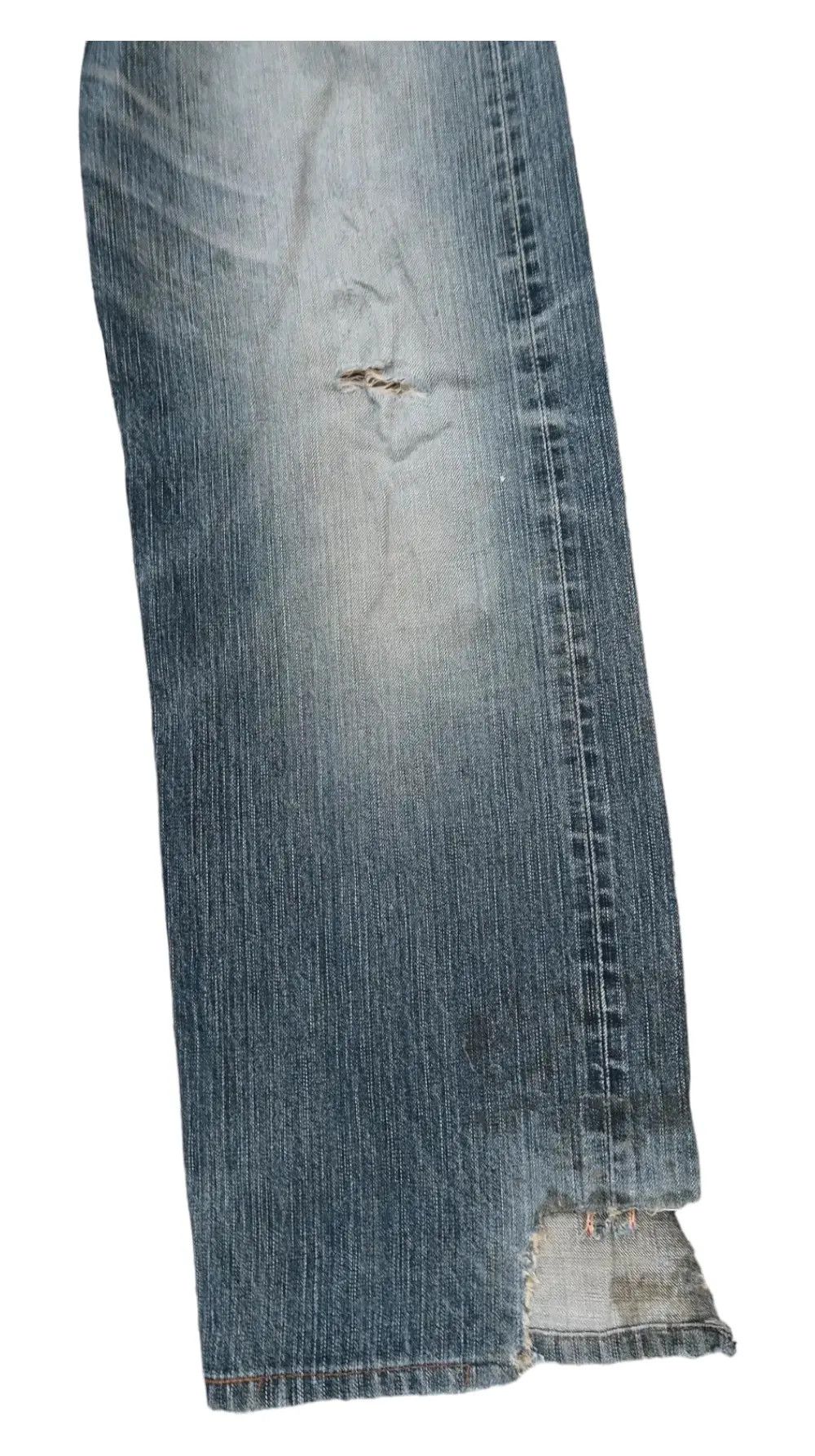 Edwin Vintage Edwin 505z Selvedge Distressed Jeans Size US 32 / EU 48 - 11 Thumbnail
