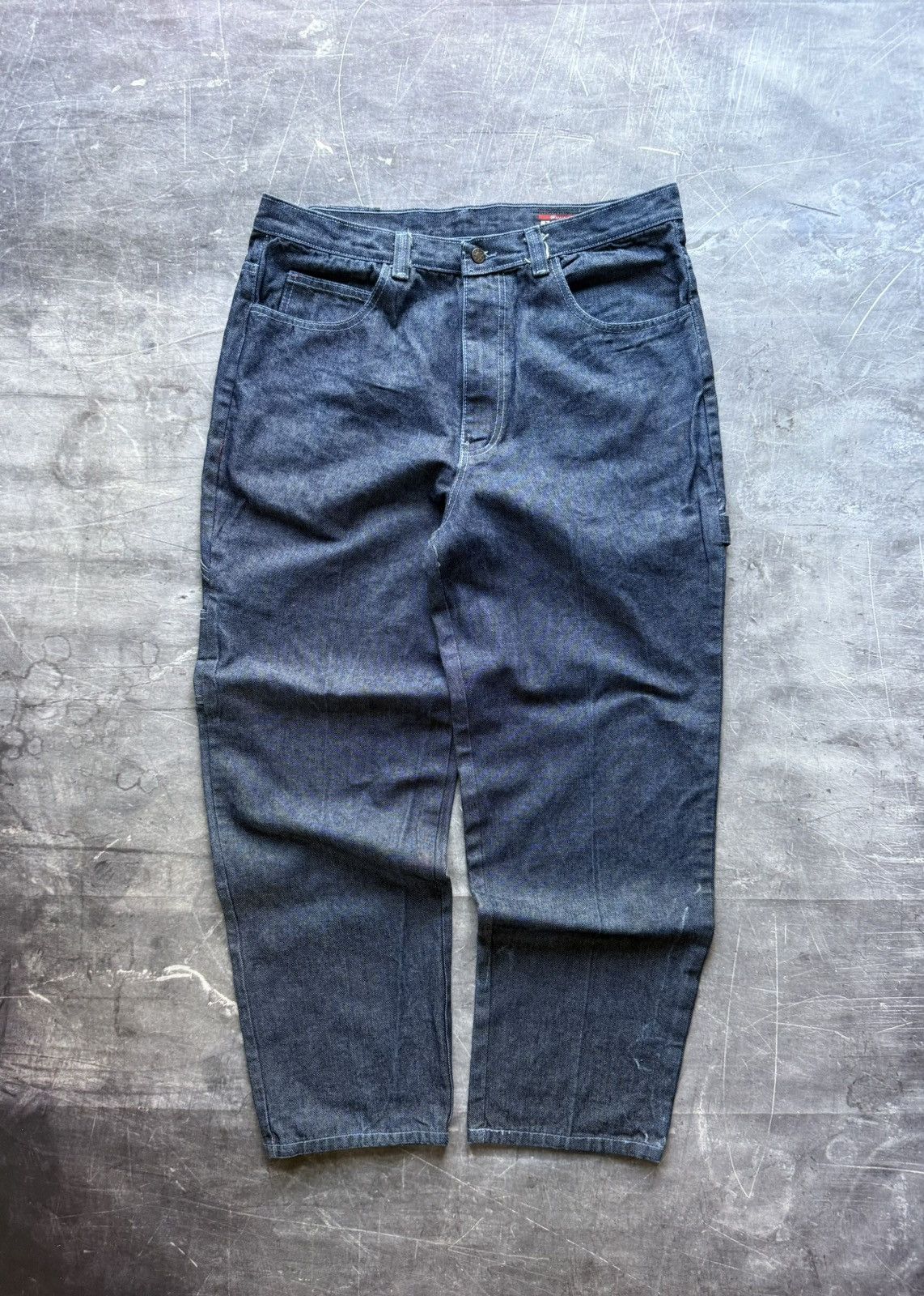 Vintage Vintage Y2K Willie Esco Carpenter Denim Jeans (40X32) Size US 40 / EU 56 - 1 Thumbnail
