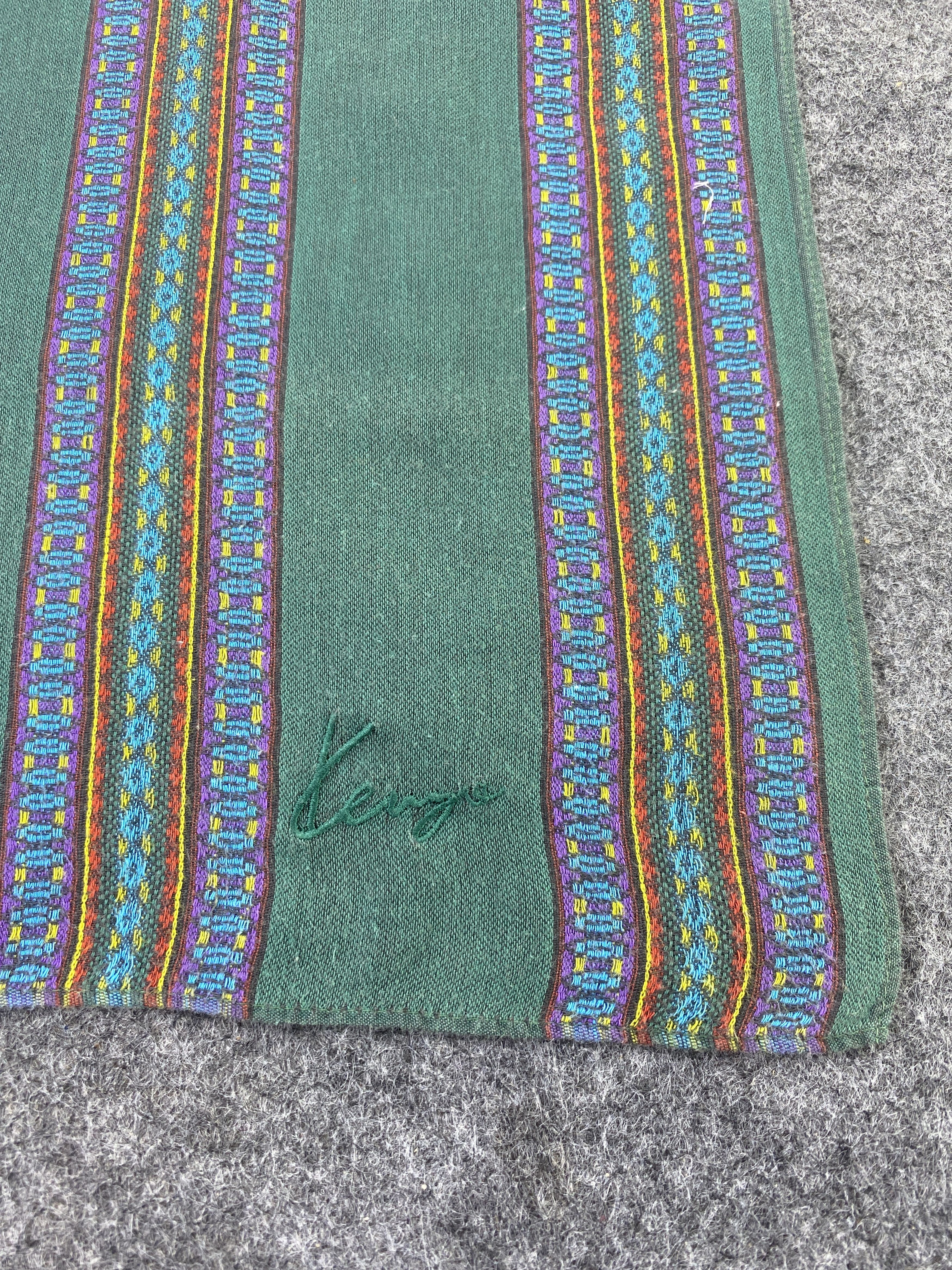 Kenzo × Vintage Kenzo Handkerchief / Bandana / Neckerchief / Headscarf-B120 Size ONE SIZE - 5 Thumbnail