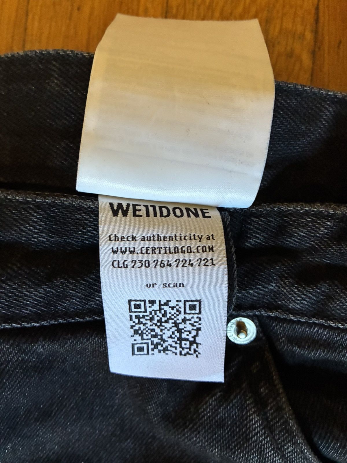 WE11DONE We11done Black Cut-Outs Jeans Size US 34 / EU 50 - 5 Thumbnail