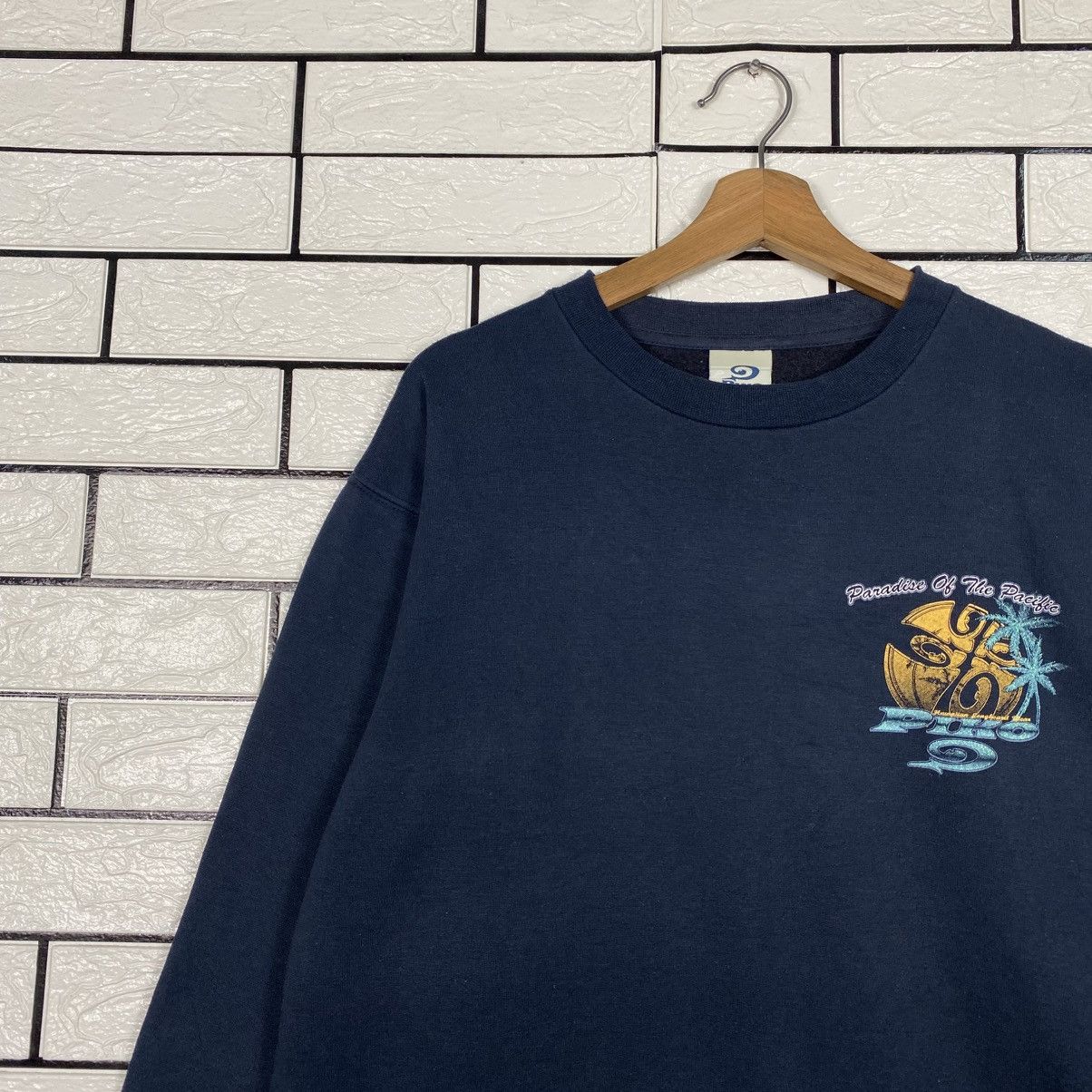Japanese Brand Vintage Sweatshirt Hawaii Piko Big Logo Size US M / EU 48-50 / 2 - 8 Thumbnail