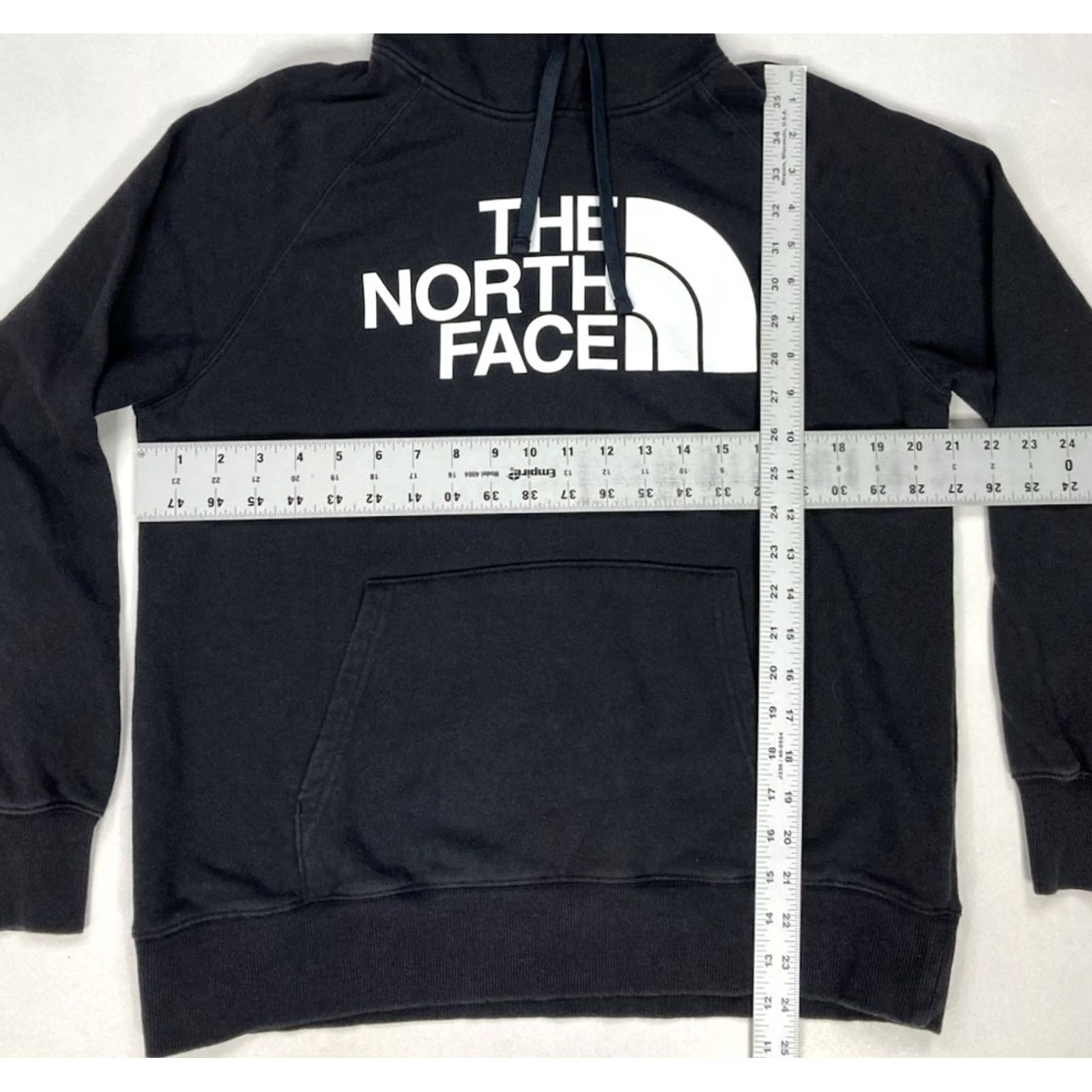 The North Face VINTAGE The North Face Hoodie Women Medium Black Logo Fleece Pullover Graphic Logo Size M / US 6-8 / IT 42-44 - 5 Thumbnail