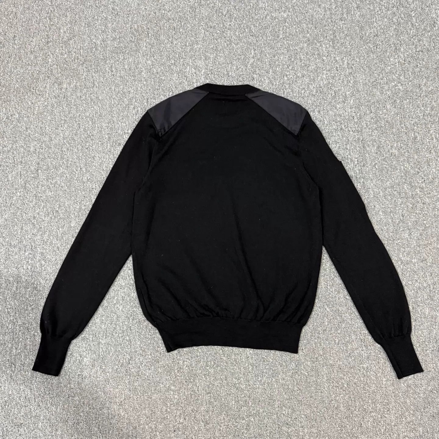 Prada Prada Black Wool Knit Sweater 48 99 New Size US M / EU 48-50 / 2 - 2 Thumbnail