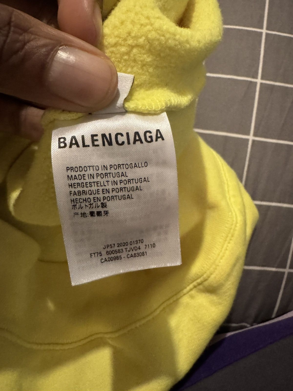 Balenciaga Balenciaga Hoodie - Lime Green Size US S / EU 44-46 / 1 - 4 Thumbnail