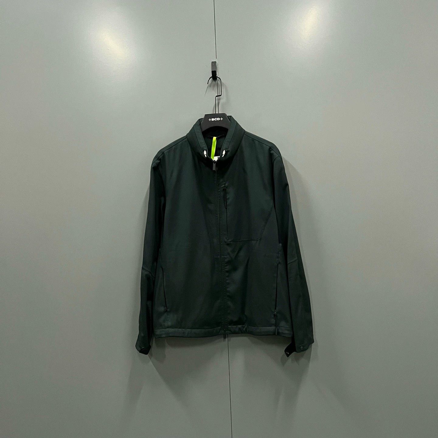 Z Zegna Zegna Dark Green Zip-Up Jacket Size L / US 10 / IT 46 - 1 Thumbnail