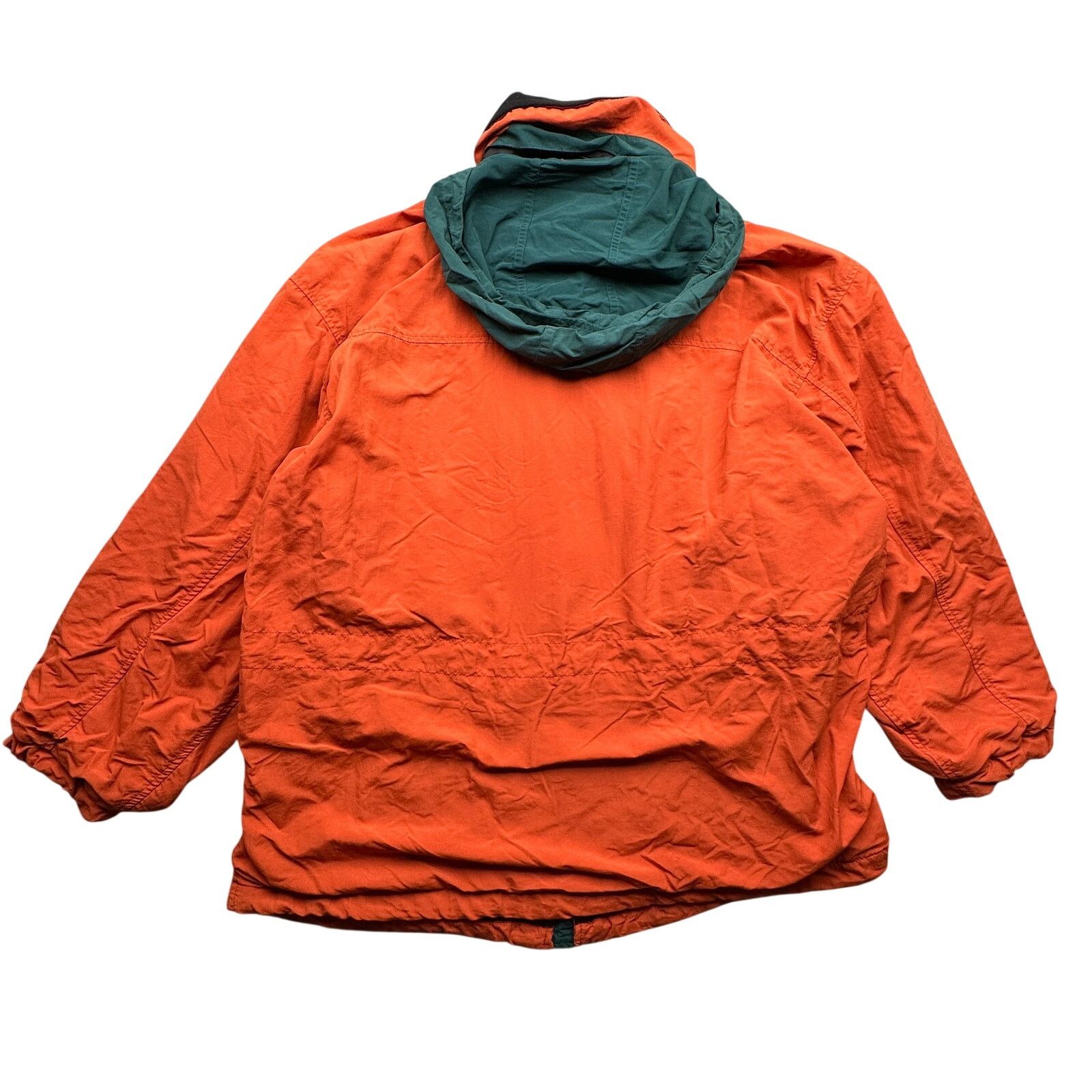 Eddie Bauer Vintage 90s Eddie Bauer Polartec Jacket Womens Large Orange Size L / US 10 / IT 46 - 2 Thumbnail