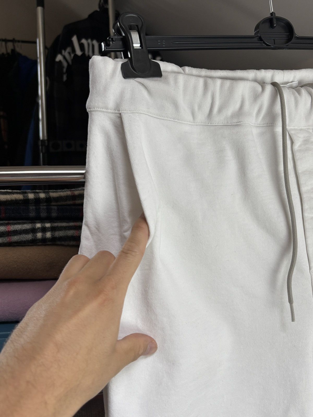 Prada Prada Pocket Tab Luxury White Cotton Shorts Size US 36 / EU 52 - 6 Thumbnail